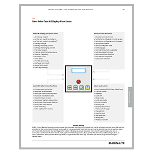 EMEX Central Systems - User interface